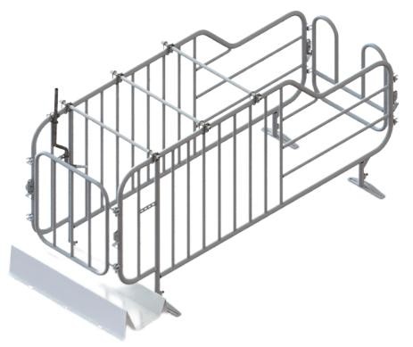 Customizable Sow Farrowing Crate Sow Cages