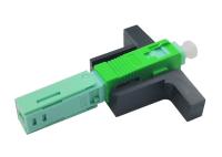 Perda de inserção rápida da ferramenta 0.2dB do único modo FTTH do conector da fibra ótica do SC APC