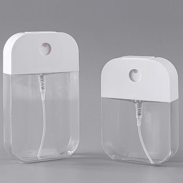 45ml Small Capacity Card Shape PP Plastic Perfume Bottle