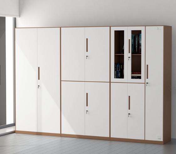 High Quality Steel Glass Door Office Furniture Modern Horizontal  File Cabinet