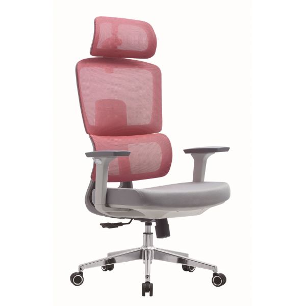Molding Foam Plastic High Back Office Mesh Swivel Chair for Secretary Staff