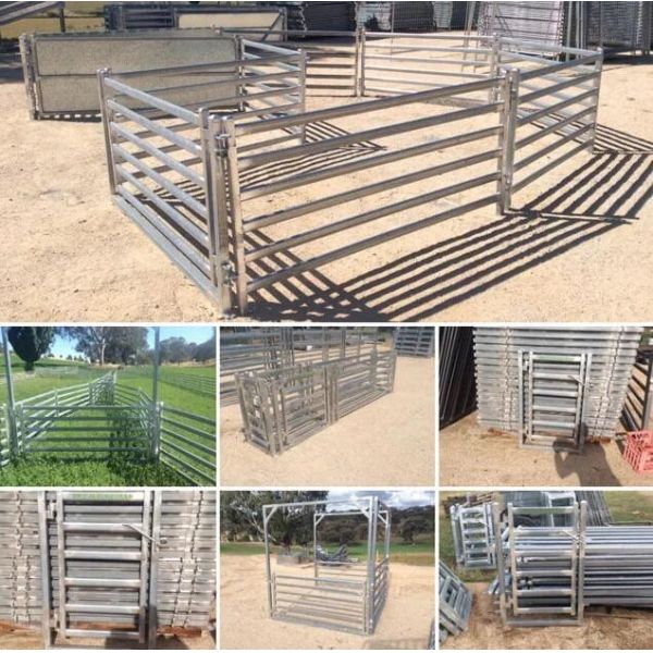 1.8m Height Galvanized Tube Heavy Duty Cattle Panel
