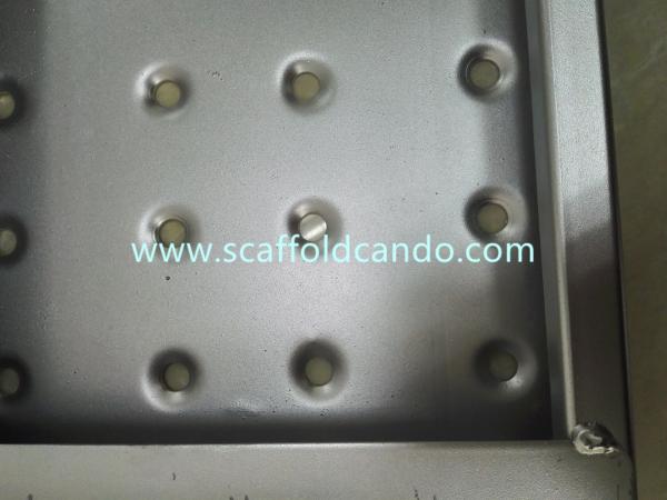 Replacement of wooden plank wooden board in Middle East, galvanized scaffolding steel plank, 225*38mm steel board