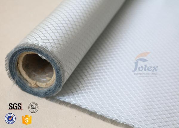 De pano revestido de prata da fibra de vidro da tela do Weave de cetim 220gsm isolação térmica