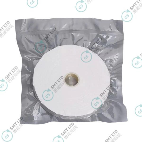 180g 20mm*50m Polyester + Polyamide Composite Dust-Free Wiping Roll Cloth for LCM Port Terminal Cleaning