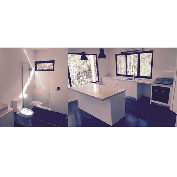 Luxury Prefabricated House Light Steel Villas House Granny Flat Fast Install Wooden Bungalow