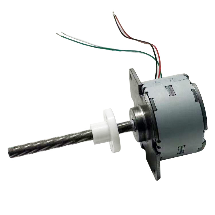 46mm diameter external drive long screw permanent magnet linear stepper motor, voltage 5V