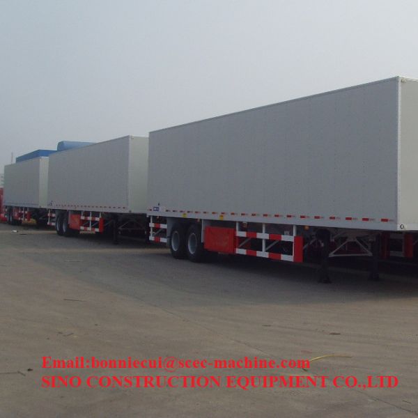 20T 40ft Dry Wing Van Heavy Duty Semi Trailers