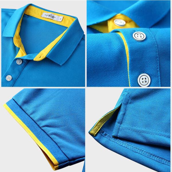 Advertising Loose Custom Work Polo Shirts Personalised Work Polo Shirts Regular Fit