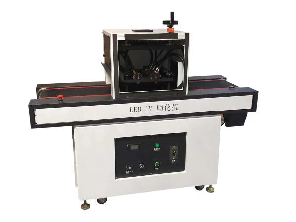 波長395nm UV LED硬化コンベア、300*100mm LED UV硬化ランプ付き、UV接着剤用