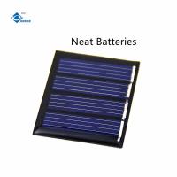 énergie solaire de la couche mince de 2V 0.1W pour le mini système solaire avec le panneau solaire mono léger de la résine ZW-3036 époxyde