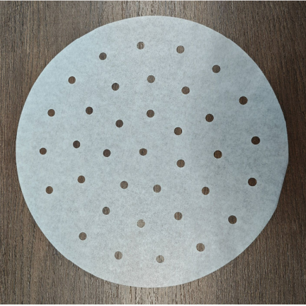 Disposable Steamer Paper - Air Fryer Paper Liners with Heat Resistant, Oil Proof, and Easy Cleanup Properties