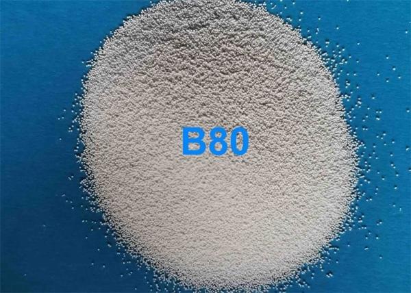700HV Ceramic Blasting Media B120 / B60 Ceramic Bead Blasting For Stainless Steel