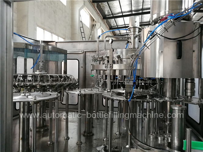 Завод по розливу безалкогольного напитка бутылки ЛЮБИМЦА 250-2000ML, заполнитель Monoblock и Capper
