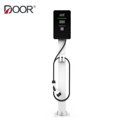 IP54 AC400V 22KW EV Charging Station 3pin Wall Mounted / Standalone Installation
