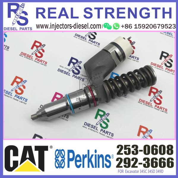 Injetor de combustível quente 2530608 das peças de motor diesel da venda 253-0608 ou injetor 253-0608 2530608 para a máquina escavadora