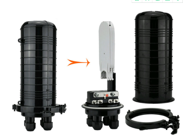 122 Core Fiber Cable Joint Enclosure Atmospheric Pressure 70 - 1106Kpa
