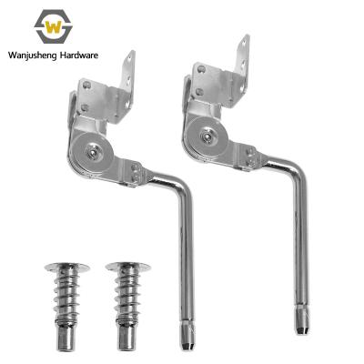 Adjustable Angle Sofa Bed Headrest Mechanism Stainless Steel Aluminum 35mm Accessory School Industrial Hospital Home Furniture