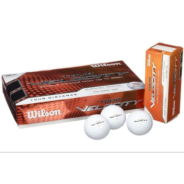 Wilson Staff 2017 Tour Velocity Distance Golf Balls Multi Buy 15 Pack