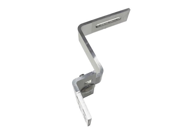 Snow Load 1.4kn/m2 Carbon Steel Solar Panels Mounting Brackets for Quick Installation