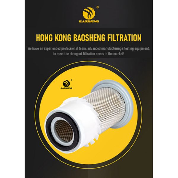 3EC0111630 FA719 Excavator Air Filter Excavator Parts Filter Element