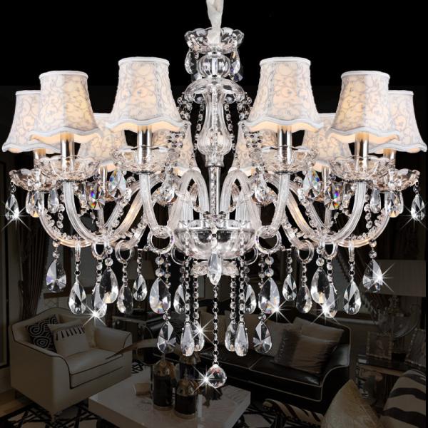 Crystal light fixtures chandeliers for Dining room Kitchen Foyer Hotel lighting ( WH-CY-31)