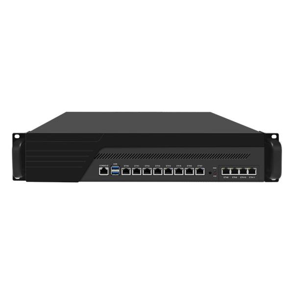 Zynshield 1U Rackmount Firewall i3i5i7 6th~9th 8 2.5G 2SFP+ 4SFP+ Bypass Redundant PCIe X8