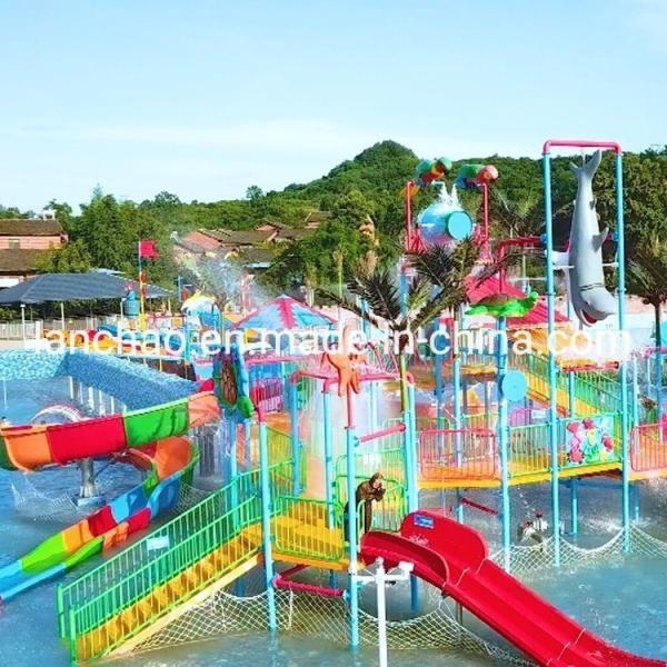 Custom Design Water Park Equipment Aquatic Play House Playground Giant Water House For Kids And Adult
