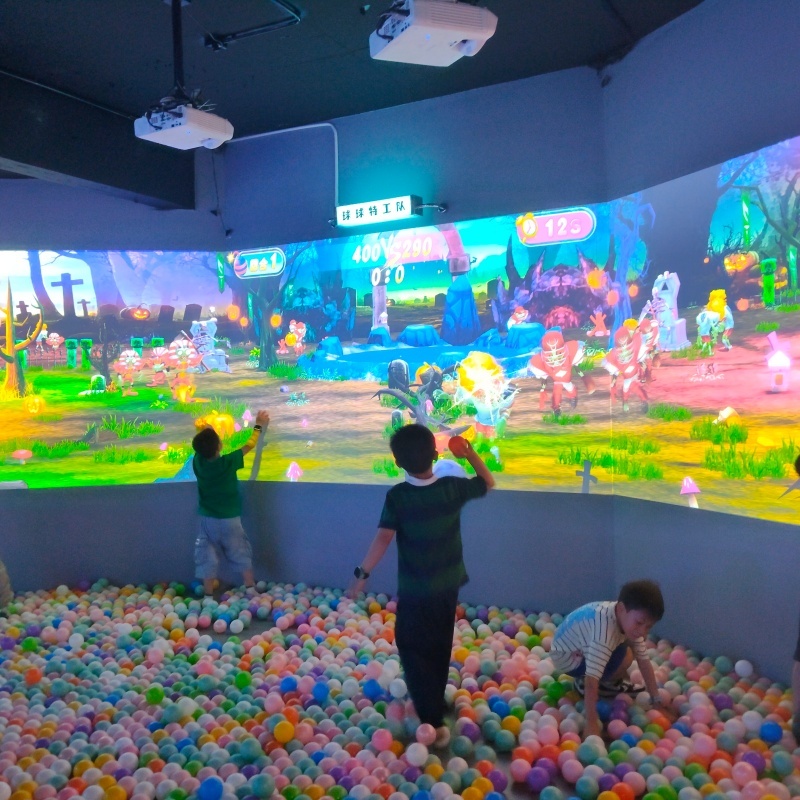 Durable Interactive Smash Ball Games Designed for Long Time Commercial Operation