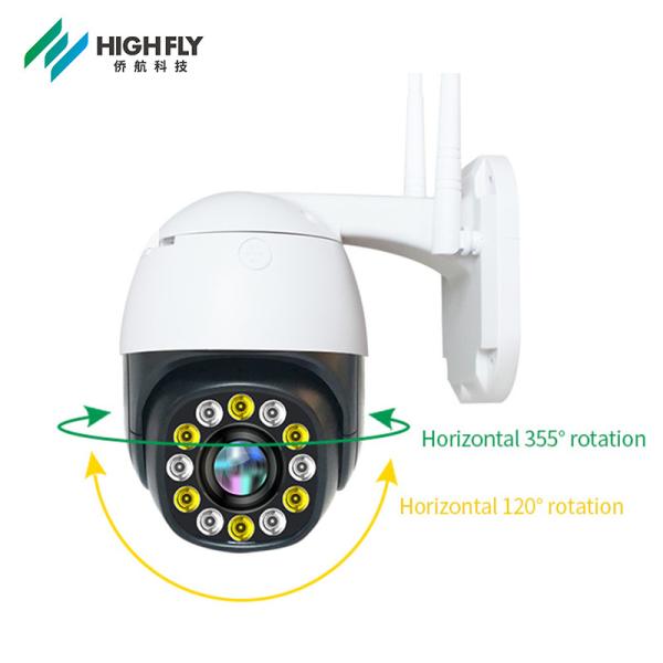 2MP 1080P Outdoor Security Tuya Smart 4G Auto Trail PTZ Camera With Motion Detection