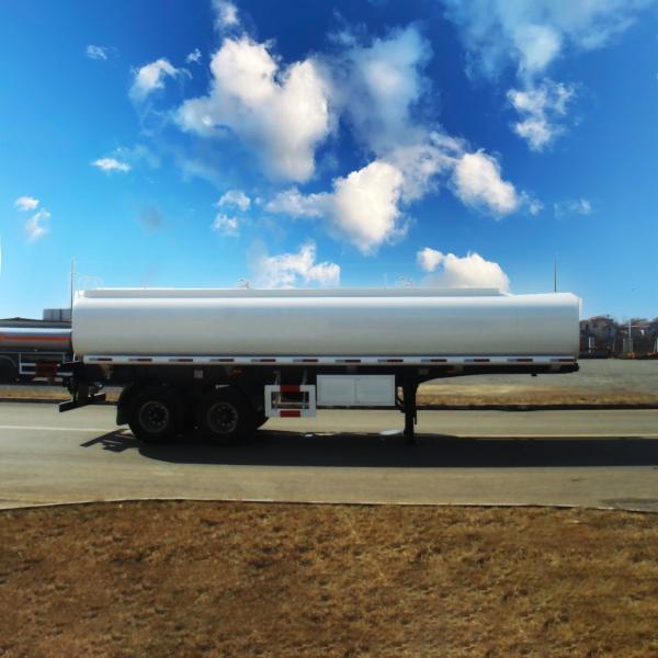 Fuwa Axle 13t Trailer Mounted Fuel Transfer Tank Air Bag Spring Suspension