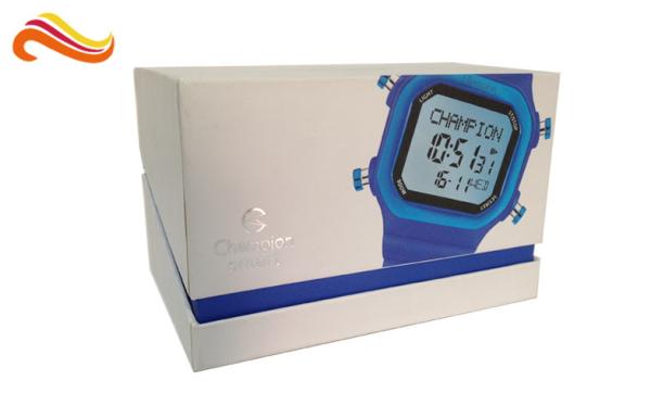 Rigid Board Watch Apparel Gift Boxes , HD Printed Gift Box For Shop
