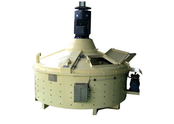 Electric Vertical Shaft Mortar Mixer , Ready Mix Planetary Stationary Concrete Mixer