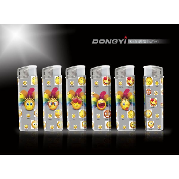 EU Standard Rerefillable Electronic Cigarette Lighter Perfect for Gifts and Decorative