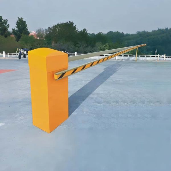 Taiwei TW909-S High-power 10 Meters Custom Length Yellow Automatic Railway Gate Barrier for Secure Access Control