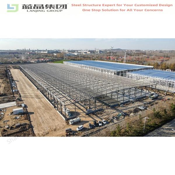 Prefab Steel Structure Workshop Warehouse Light Steel AISI ASTM DIN JIS BS GB