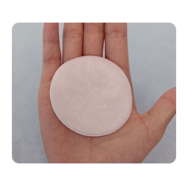 OEM Premium Organic Disposable Facial Cosmetic Pure Cotton Pads Makeup Remover Pad Black Cotton Pad