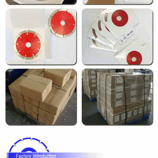 Long Lifetime 125mm Diamond Concrete Cutting Blades For Cured Concrete Cutting