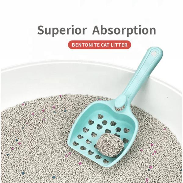 Easy Clean Bentonite Clay Clumping Litter Dustless Non Sticky Bentonite Cat Litter 25kg