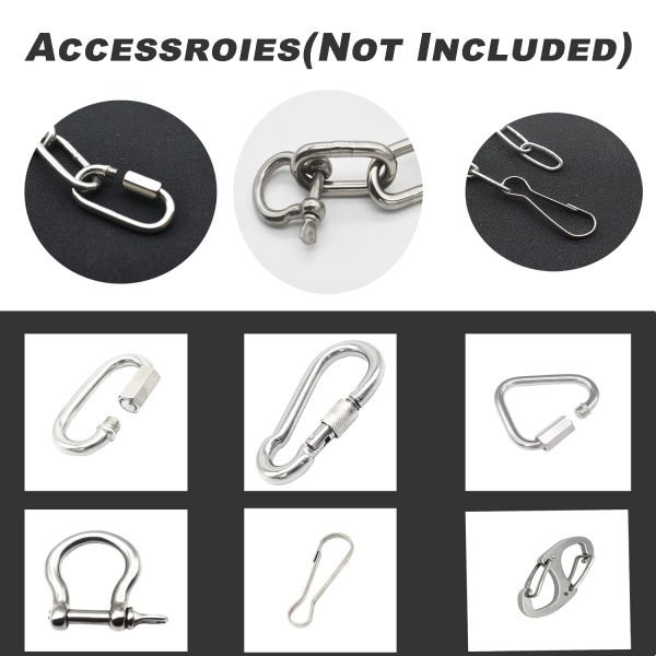 Сварная цинковая короткая цепь из углеродистой стали для морского оборудования для подъема якорей