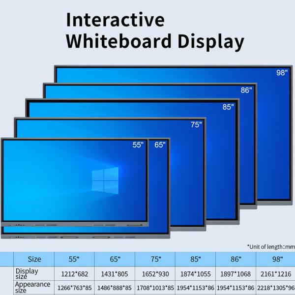 Large Conference Room Commercial Education 100-Inch Full Color HD LED All-in-One Machine with Windows10.0 System