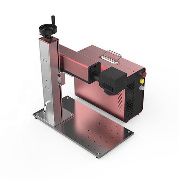 Mopa Laser 50W 60W 100W Fiber Color Marking Engraving Machine on Metal Gantry Type Configuration Advanced Technology