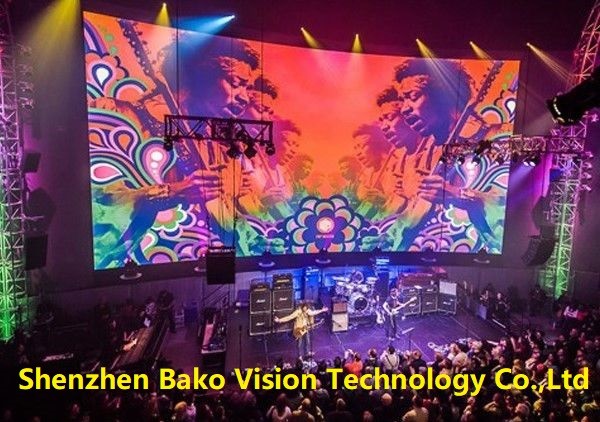 Waterproof Outdoor Led Panel Stage Background High Definition Fast Installation
