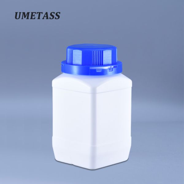 Custom 250ml 500ml 1L Wide Neck Plastic HDPE Bottles with Inner Lid Bottles for Chemical Powder Storage & Transportation