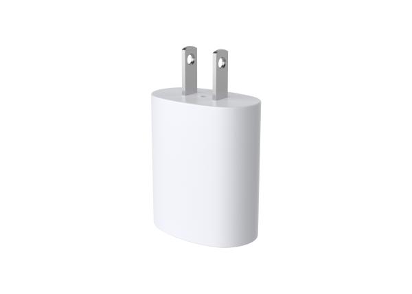 25g 5V Travel Charger 59.1*33*23mm PC 94 V0 Material