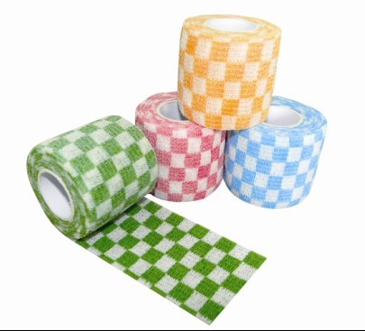 Uno mismo del control - vendajes impresos aduana cohesiva elástico no tejidos del adherente