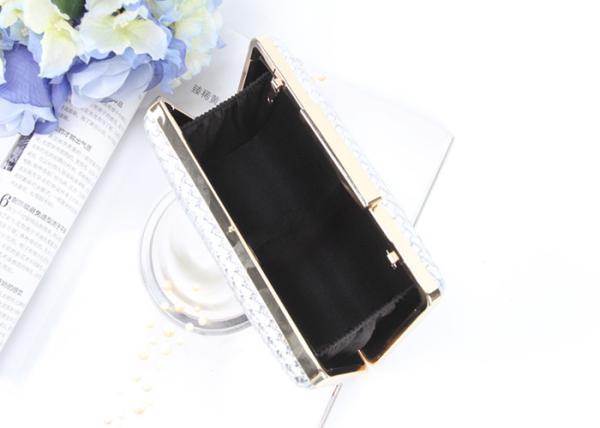 Leather Evening Clutches Handbag Bridal Purse Party Bags For Prom Cocktail Wedding