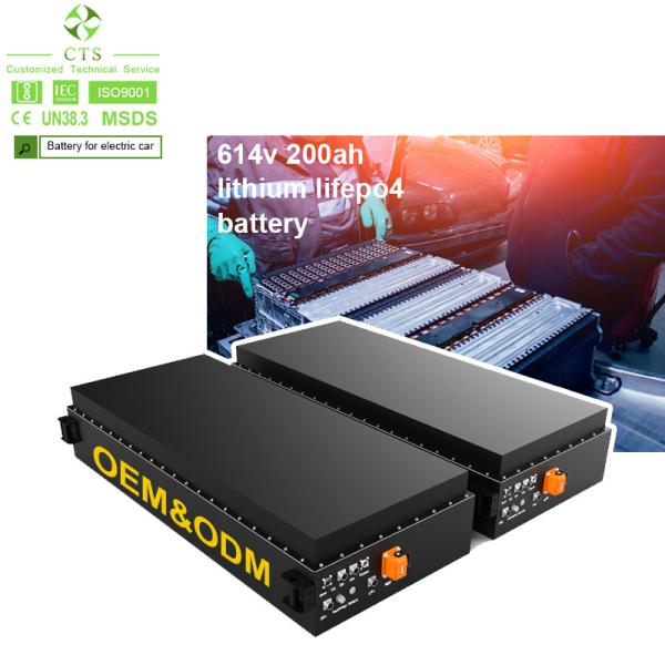 CTS 614V 100AH 40kwh 60kwh Battery pack Lithium ion Battery 100ah 200ah Lifepo4 Battery