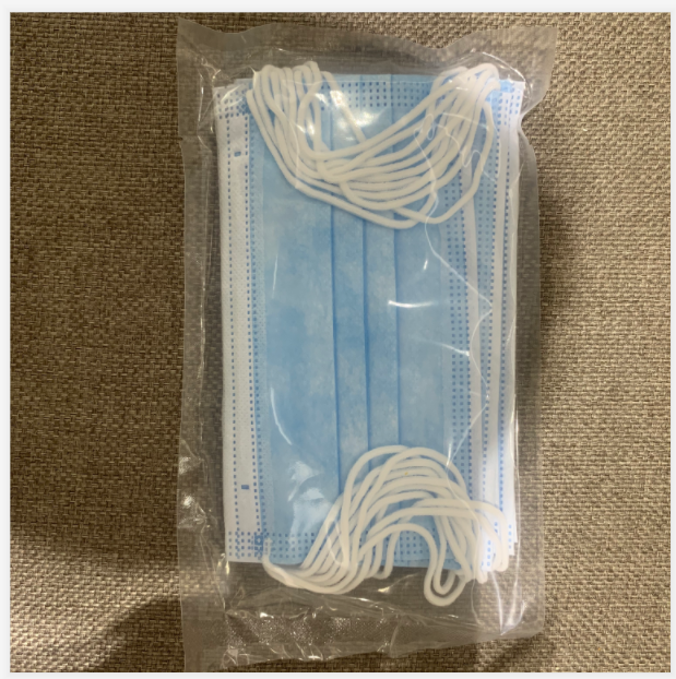 EN14683 Disposable Surgical Face Mask 3 Layer High Elasticity