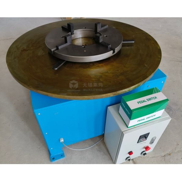 3 Ton Rotary Welding Positioner Turntable 1200mm Diameter 0.05 - 1 Rpm